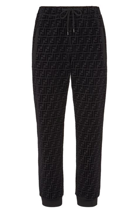 mens fendi joggers|fendi nylon jogging pants.